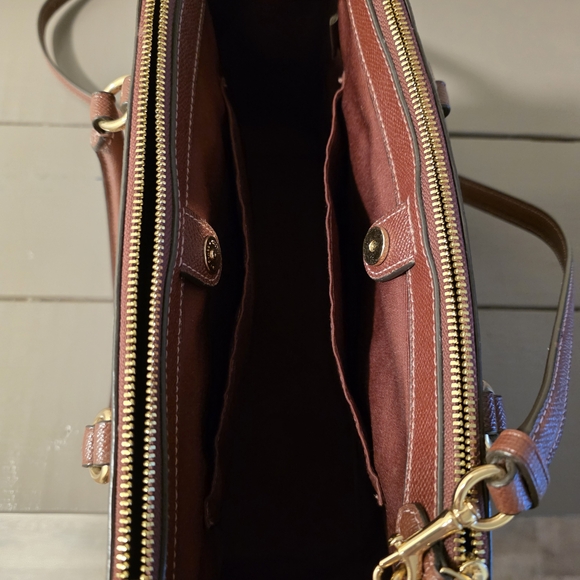 Coach Large Surrey Leather Carryall